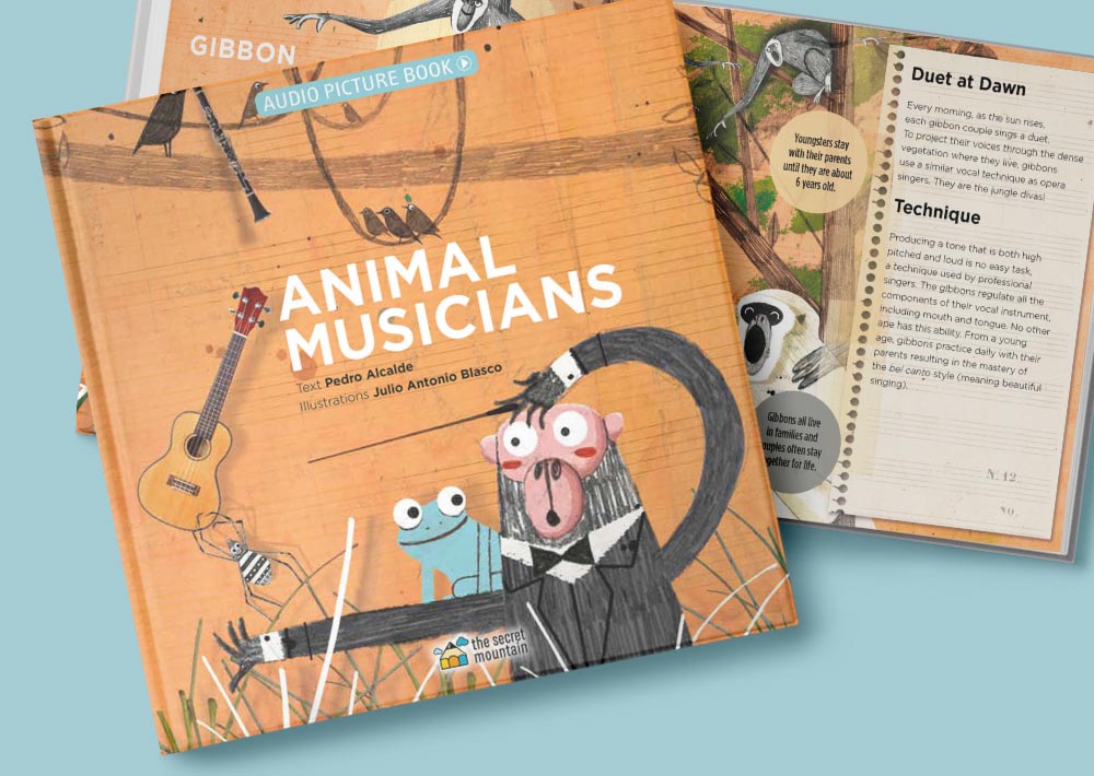 Pedro Alcalde, author of Animal Musicians, is a renowned composer and conductor. He has conducted numerous prestigious orchestras throughout the world–in Madrid, Berlin, Rome, Osaka, and St. Petersburg, among others.