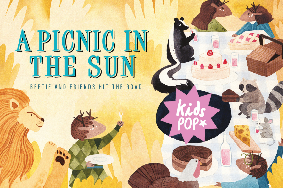 Come one, come all for a puppet-building workshop, parade, and concert at this year’s Kids POP festival, celebrating the release of A Picnic in the Sun.