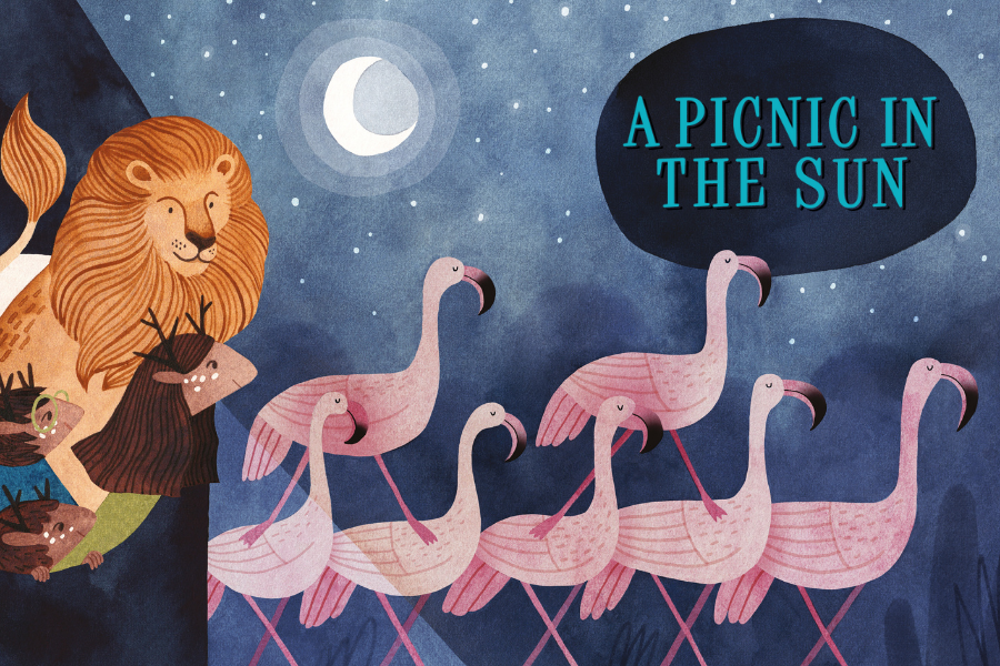 Illustrator Marianne Ferrer talks about the inspiration behind the splashy scenes and creative characters in A Picnic in the Sun.